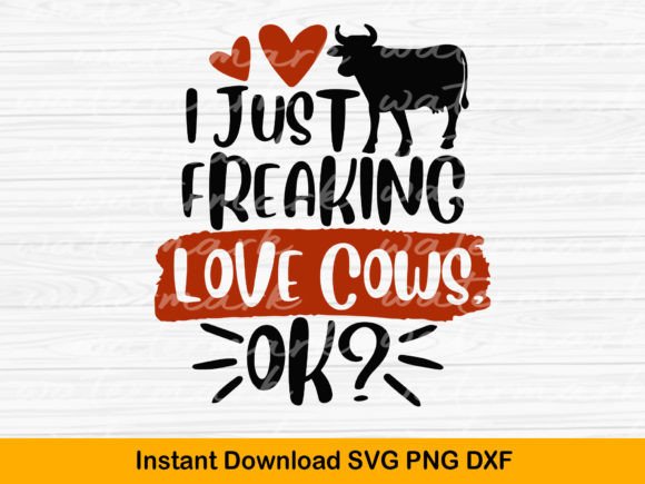 I Just Freaking Love Cows Design Review