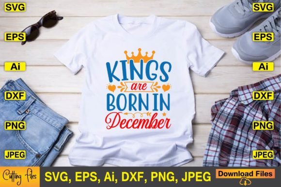 Kings Are Born in December SVG Design Review