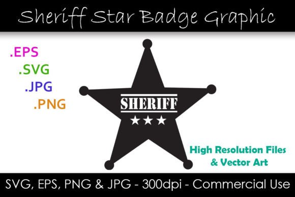 Sheriff Badge SVG Review
