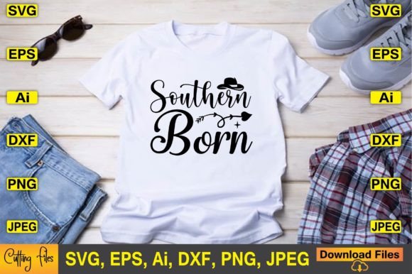 Southern-born SVG Design Cute File Review