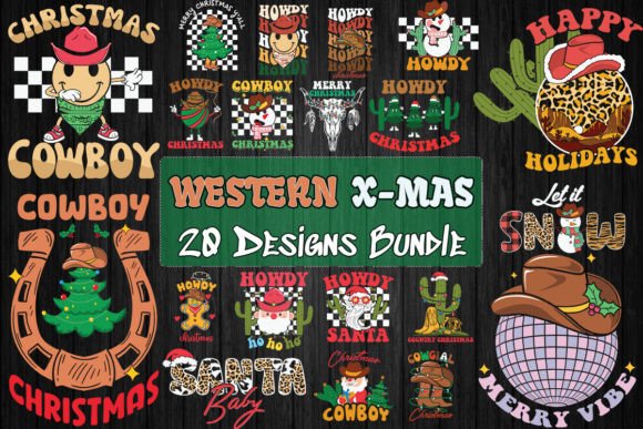 Western Christmas Bundle SVG 20 Designs Review for Real Projects