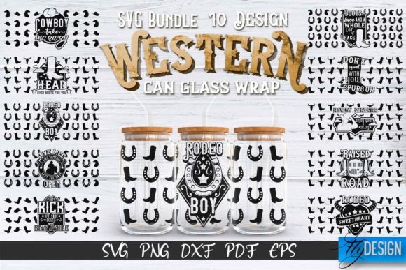 Western Glass Can Wrap SVG Bundle Review for Real Projects