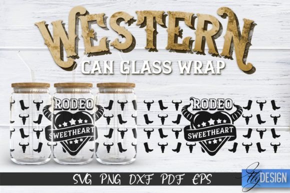 Western Glass Can Wrap SVG Cowboy Can Review for Real Projects