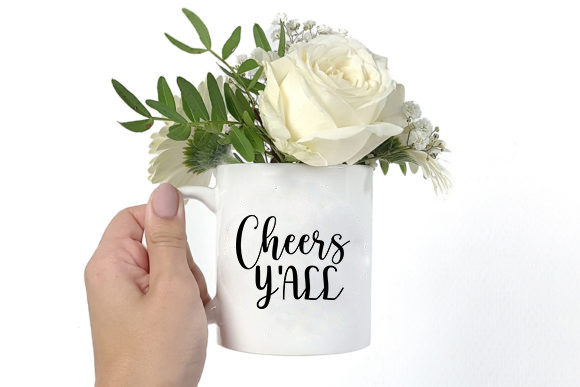 Western Svg Design, Cheers Y all