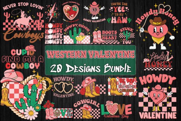 Western Valentine Bundle SVG 20 Designs Review